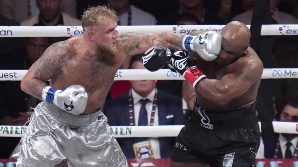 Jake Paul Mike Tyson truqué