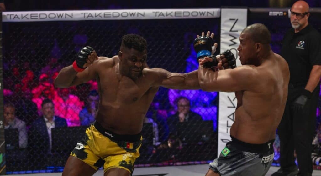 photo copyright sportsnet Francis Ngannou PFL champion