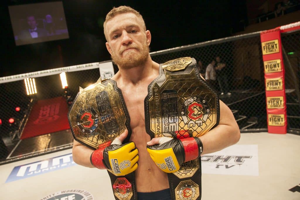 conor mcgregor cage warriors