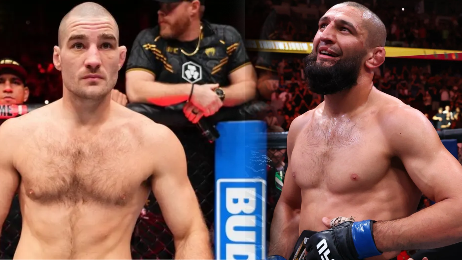 Sean Strickland et Khamzat Chimaev : duel de mots au sommet pour l’avenir des poids moyens Sean Strickland Khamzat Chimaev