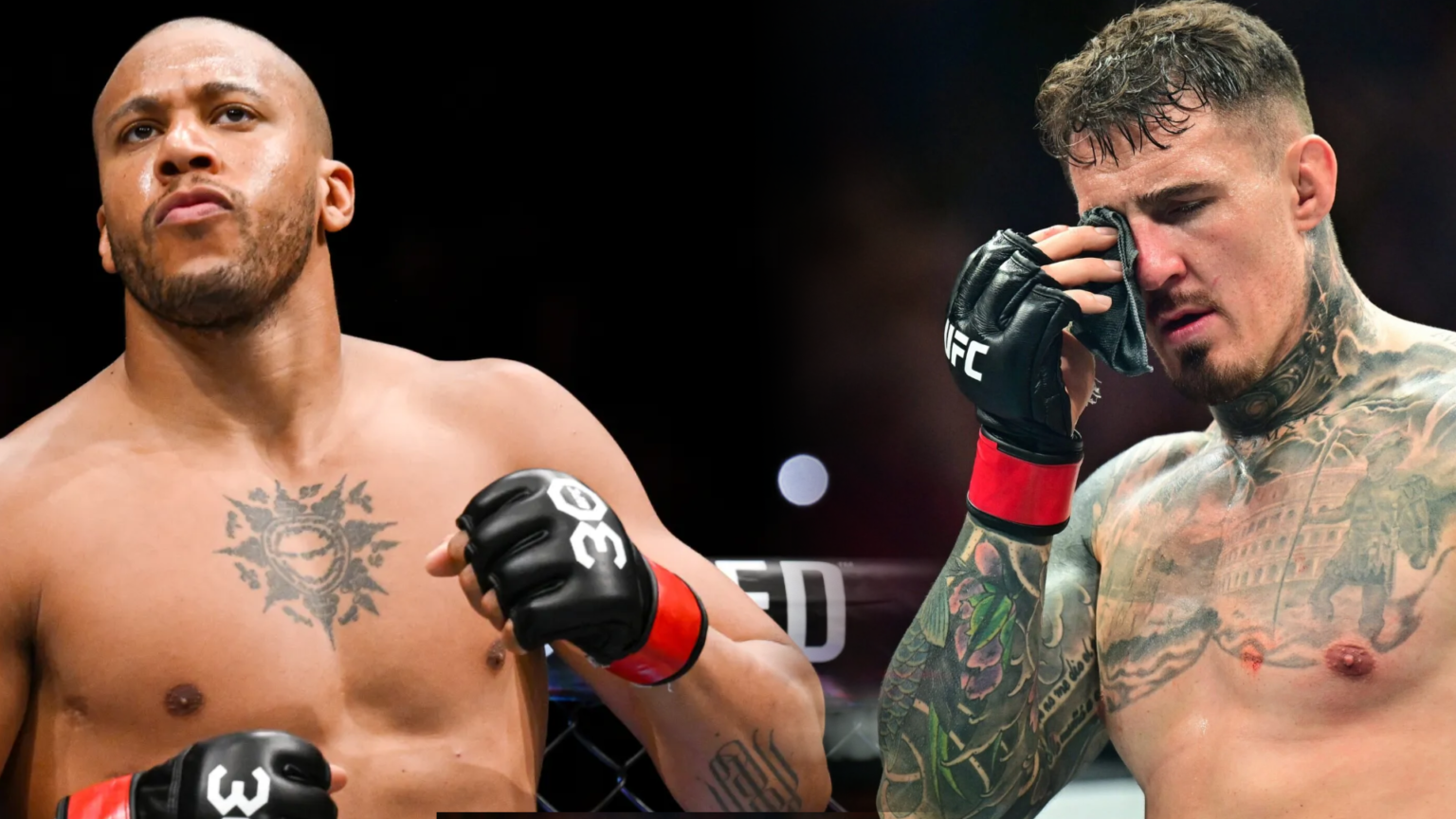 Tom Aspinall et la course contre la montre : retour sur son double accident aux yeux après l’UFC 321 Tom Aspinall Cyril Gane