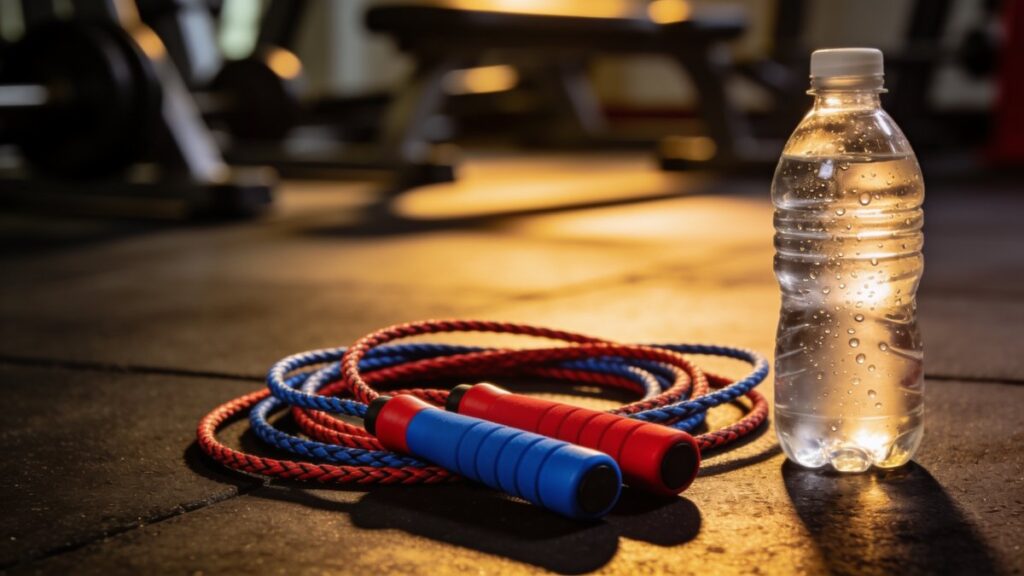 Corde à sauter pour le cardio au MMA